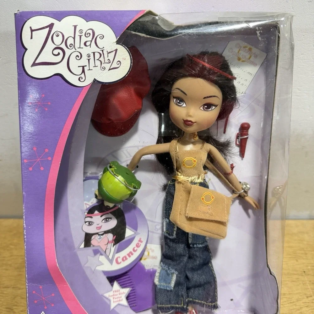 Zodiac Girlz Doll Cancer July 2003 3 Muses Vintage Y2K Fashion Doll 60004 NIB